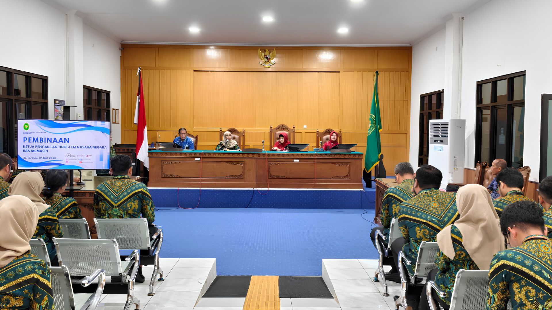 Pengawasan dan Pembinaan, Pengadilan Tinggi TUN Banjarmasin sebagai wujud meningkatkan profesionalisme di Pengadilan Tata Usaha Negara Samarinda